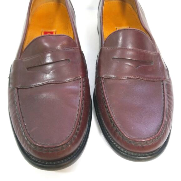 Cole Haan Country burgandy leather loafers 12 main image 4